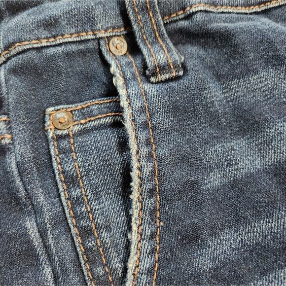 Free People denim overalls blue washed womens size 24 - Picture 7 of 11